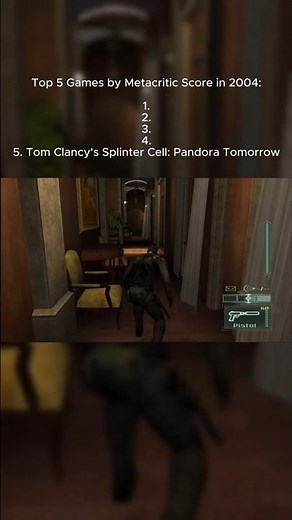 Top 5 Video Games of 2004 ⭐ Ranked by Metacritic