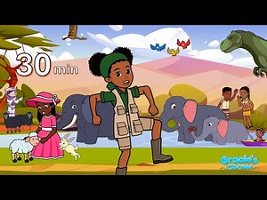 Elephant Song + More Fun and Educational Kids Songs | Gracie’s Corner Compilation