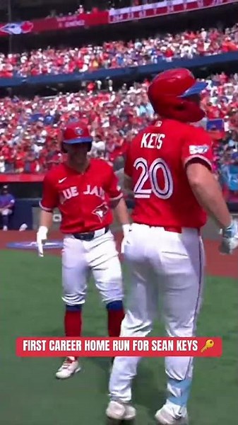 First Career Home Run Comes in the Canada Day Game 👏