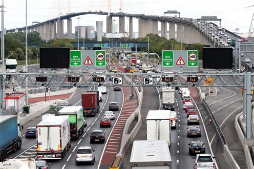 Dartford Crossing tolls rise as £1 hike comes into effect