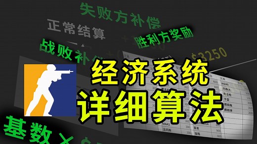 CS2经济系统：战败补偿详细算法，竞技模式玩法攻略！