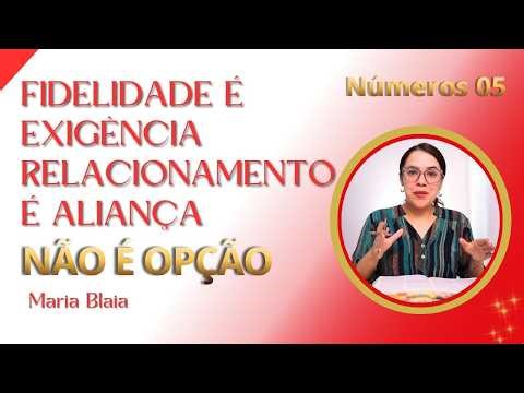 NUMBERS 05 - GOD IS REVEALING WHAT WAS HIDDEN - BIBLE STUDY WITH MARIA BLAIA