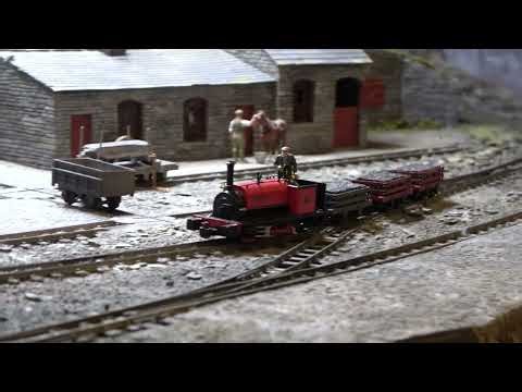 'Port William - Trebarwith Quarry' OO9 Narrow Gauge Model Railway