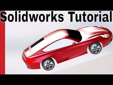 Solidworks Tutorial No.1[Porsche 911 Carrera]