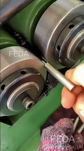 FD-3T small thread rolling machine used for making external thread on bolts #threadrollingmachine