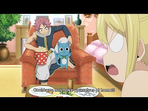 Natsu & Happy Visit Lucy's Home | Fairy Tail 100 Years Quest