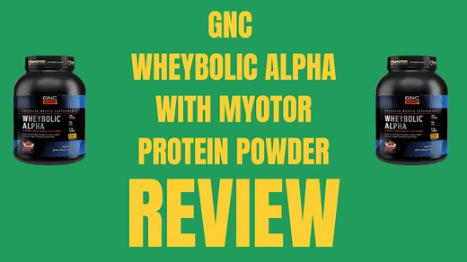 Watch GNC Amp Wheybolic Alpha with MyoTOR Protein Powder Review on Amazon Live