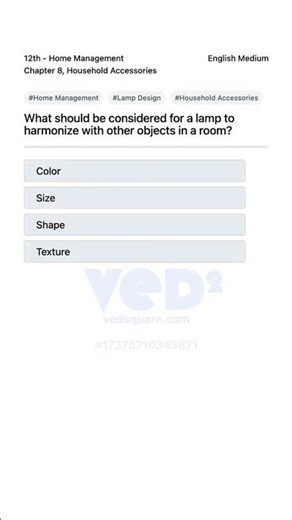 12th Home Management Lamp Harmony Tips