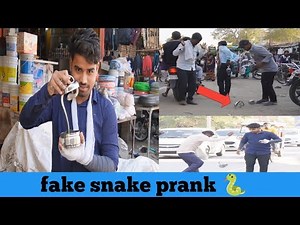 fake rubber snake prank | svr official |