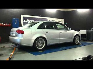 Reprogrammation moteur Audi A4 3.0L tdi 204cv @ 274cv dyno Digiservices