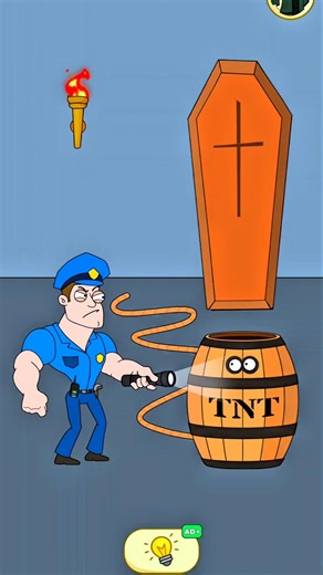 Police Prank TNT – Delete One Part! 😂 #shorts