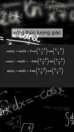 Trigonometric formulas #studycare #education