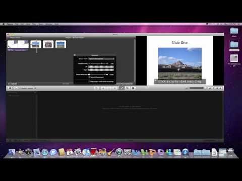 How to Make a Movie File Using Powerpoint and iMovie