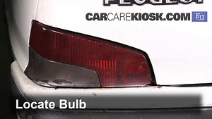 Tail Light Replacement on 1996 Peugeot 106 Sport 1.1L 4 Cyl.