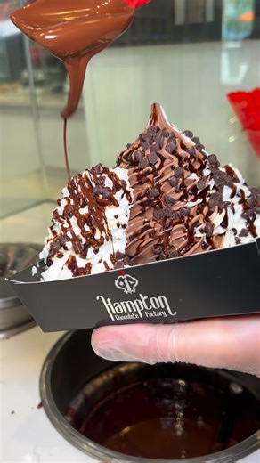 Hampton Chocolate Factory on Instagram: "Oops! Didn’t mean to kickstart your sweet treat cravings! 🤭🍫 Tag or send this to someone you’d share one of our signature waffles with! #wafflewednesday #dessertwaffles #sweettreats #dessertgram #phoneeatsfirst #tampafoodie #floridafoodie"