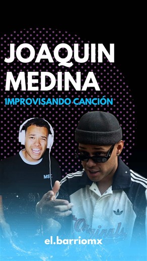 🎤 En entrevista para El Barrio, el cantante y compositor Joaquín Medina improvisó un pedacito de una canción sobre un beat. 🔥 ¿Qué tal le quedó? 👀🎶 🎬 Encuentra el contenido completo en nuestro canal de YouTube: El Barrio.