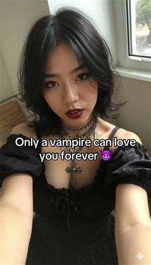 Vampire girls need some love too 😈 #vampire #vampiregirl #asiangirl #asianbaddie #gothgirl