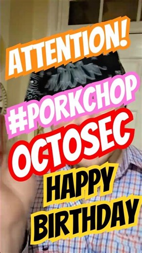 Happy Birthday To @0‪@0ct0x0x0‬he Creator Of Porkchop #m5stack #porkchop #esp32 #pentesting
