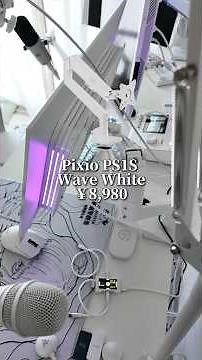 Best value monitor arm recommended for white environments: Pixio PS1S Wave #gamingenvironment #wh...