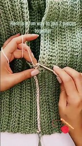 How to Join Crochet Pieces
