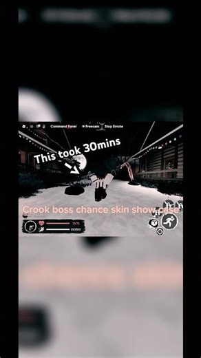 Crook boss chance skin. How to get in comments.
