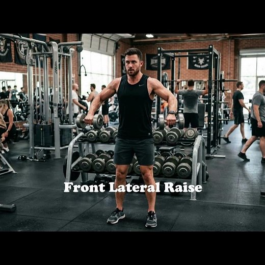 Dumbbell Front Lateral Raise | Perfect Form Tutorial + Complete Shoulder Routine