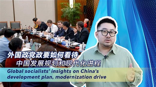 Global socialists' insights on China's development plan, modernization drive