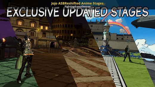 Jojo ASBReshifted Anime Stages Mod for JoJo's Bizarre Adventure: All-Star Battle R | ASBR Mods