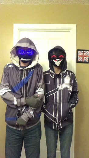 #darkbot and #clarkbot had a good day. #jeffdunham #brothers #slap #duetable