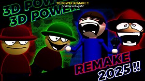 3D POWER REMAKE !! Mod for Friday Night Funkin' | FNF Mods