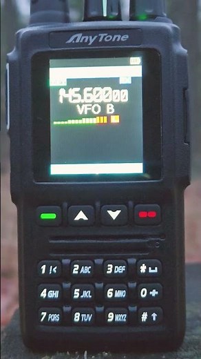 AnyTone AT D168UV analog mode microphone and speaker test