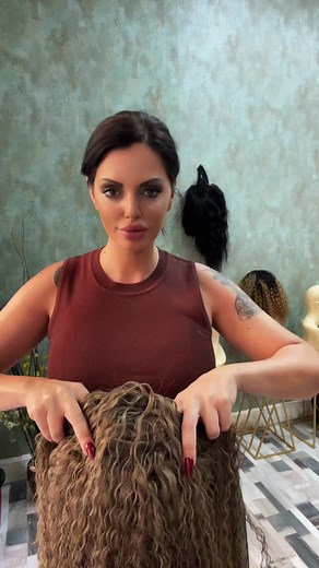 Stunning Hair Transformation with a Curly Blonde Wig