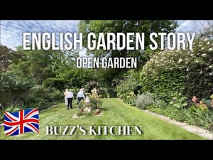 [Visit to a private garden in England] Open garden tour/ Garden of roses / English natural garden
