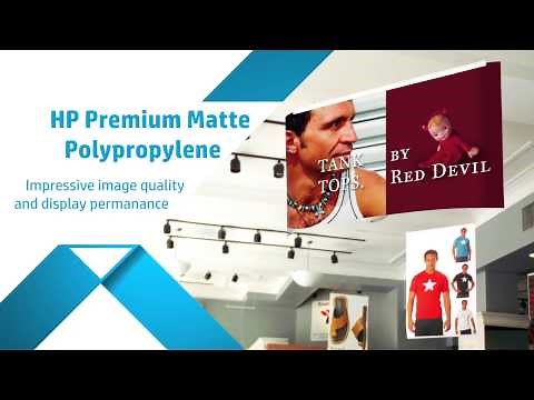 HP Premium Matte Polypropylene