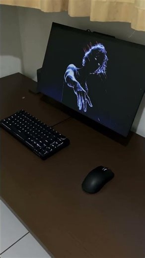 monitor without logo🔝 #tech #setup #pc #monitor #gamingpc