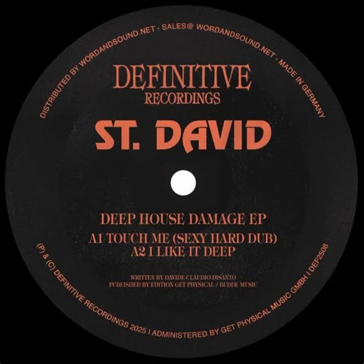 St. David's Touch Me: Capturing 90s Garage House