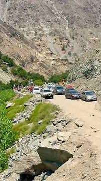 Babusar road latest update || flash floods video.