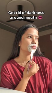 1.3M views · 9K reactions | Darkness around mouth?? Try this rn 﫶...