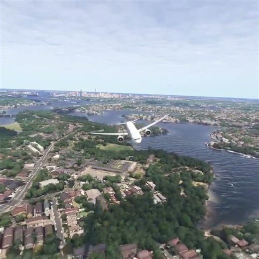 Watch the precision of real ATC procedures in Flight Simulator 2024 #msfs #realism #pilot