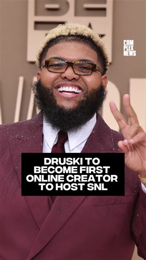 Druski is reportedly set to make history as the first digital creator to host SNL. The comedian and internet personality is expected to take the stage on November 7th. 📷: Getty