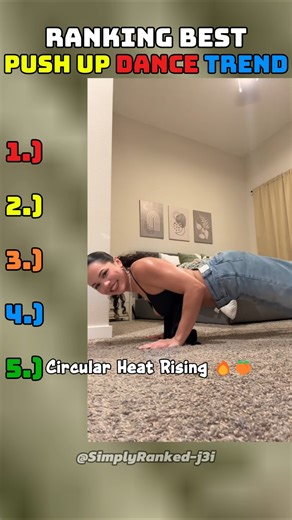 Top 5 Push-Up Dance Challenges You Weren’t Ready For 😳💃 (#1 Is INSANE) #dance #challenge