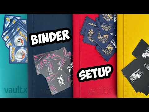 How I Set Up My TCG Binders