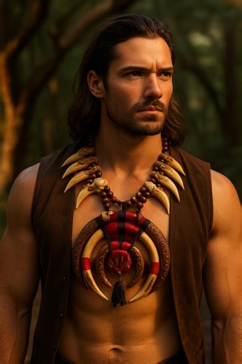 Replica Dayak Tribal Skull Claw Tusk Necklace | XL Boho Festival Jewelry Ethnic Statement Piece - Etsy