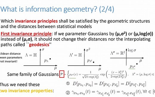 【信息几何导论】Introduction to Information Geometry