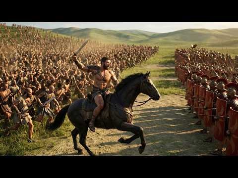 How a Gladiator Turned 70 Slaves Into an Army of 120,000 | Spartacus