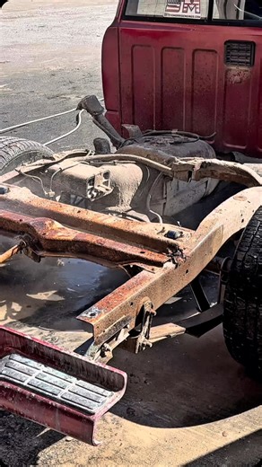 710 Performance | Is this rust too bad on the S10 frame or should we just media blast it and coat it? #s10 #chevy #chevys10 #s10build | Instagram