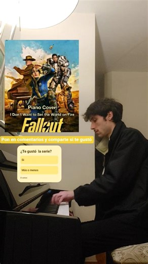 Fallout - Piano Version 🎹⚛💭 #fallout #falloutseason2 #piano #shorts #pianistas #music #viral