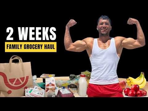 Family Grocery Haul For Muscle Building