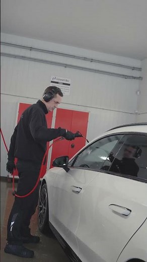 The preparation has had its hands in the new electric GLB and CLA Shooting Brake! #mercedesbenz #...