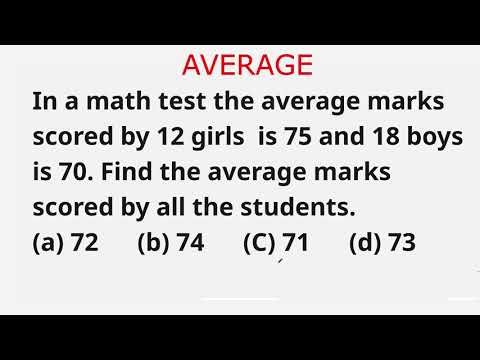 Problems on Average | Question 17